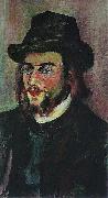 Suzanne Valadon Portrait of Erik Satie oil painting on canvas